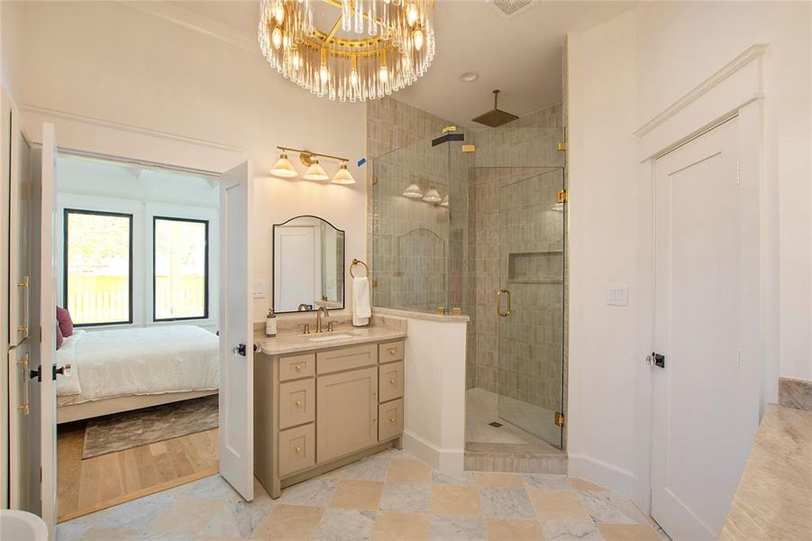 Furnished interior view inside a new home in , Dallas (Image 7). Furnished interior view inside a new home in , Dallas (Image 7).