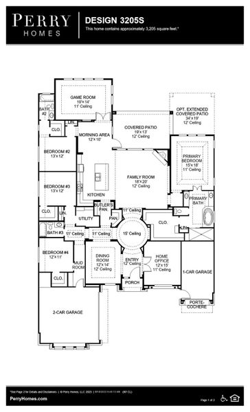 Floor Plan for 3205S