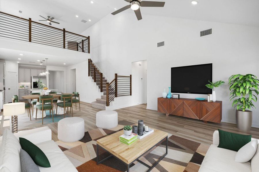 Virtual staging