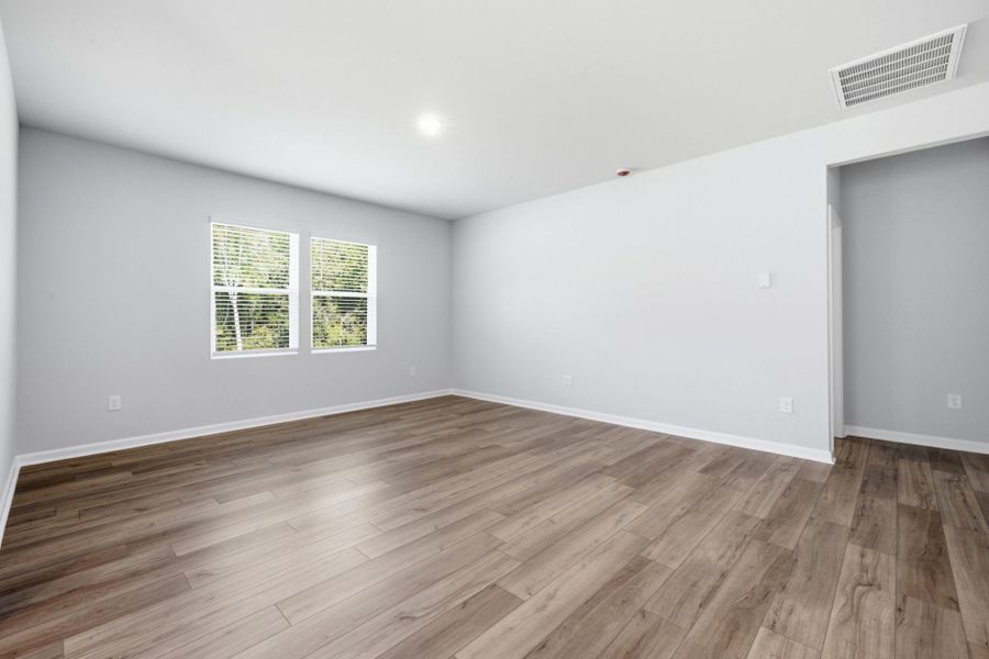 Spacious, unfurnished interior of a new home in Carpenter Falls, Durham (Image 39).