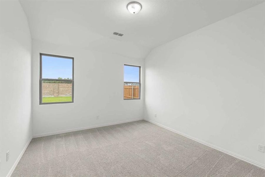 Spacious, unfurnished interior of a new home in Meadow Park, Melissa (Image 12). Spacious, unfurnished interior of a new home in Meadow Park, Melissa (Image 12).
