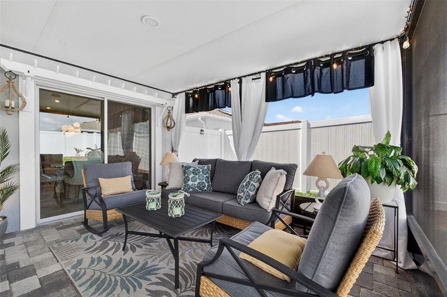 Furnished interior view inside a new home in Laurel Glen, Haines City (Image 58).