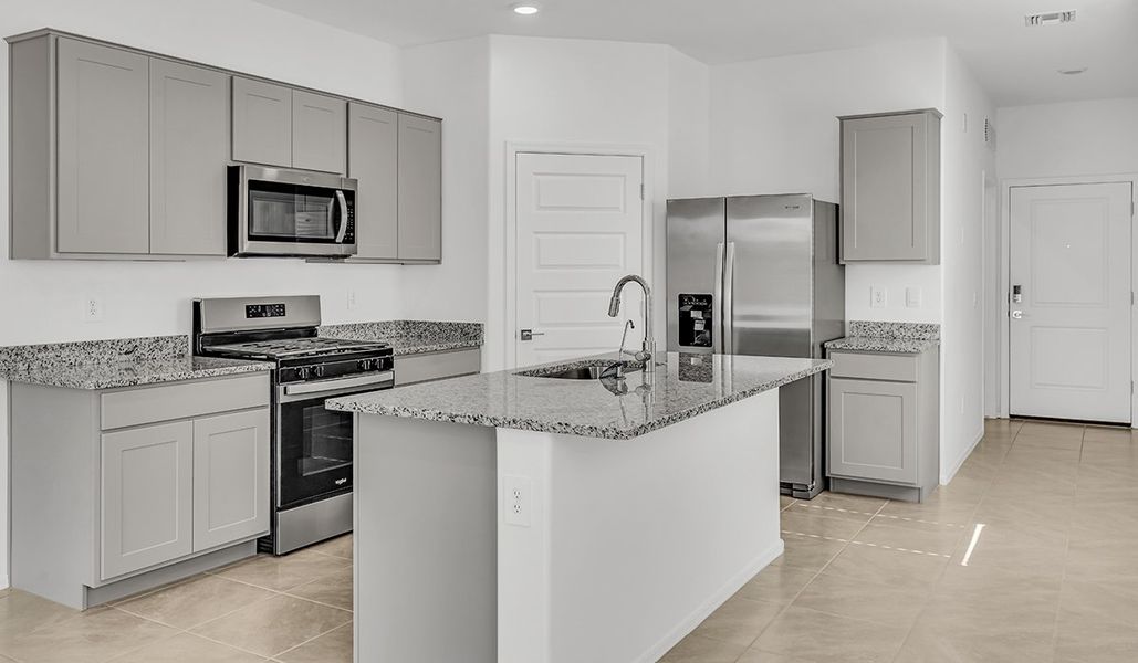 Furnished interior view inside a new home in Coronet at Gladden Farms, Marana (Image 4). Furnished interior view inside a new home in Coronet at Gladden Farms, Marana (Image 4).