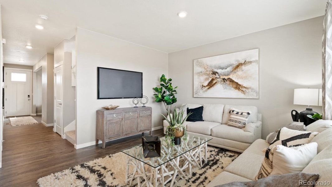 Furnished interior view inside a new home in Timberleaf, Thornton (Image 7).