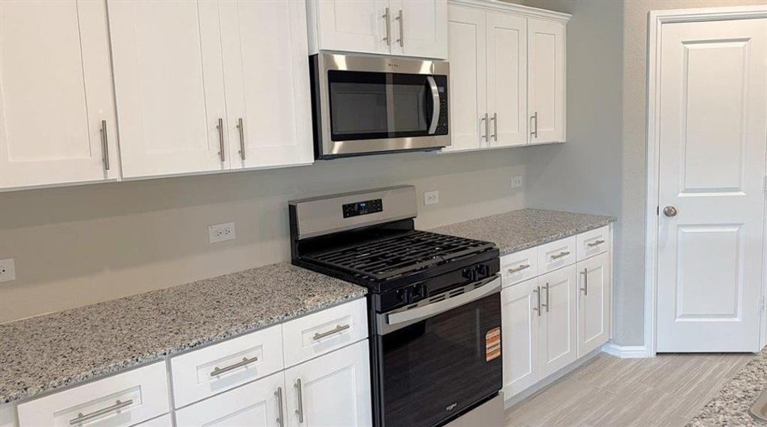 Close-up of interior finishes inside a home in Highlands at Chapel Creek, Fort Worth (Image 9).