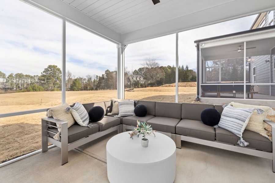 Exterior details and patio area of a home in Huxley, Apex (Image 21). Exterior details and patio area of a home in Huxley, Apex (Image 21).
