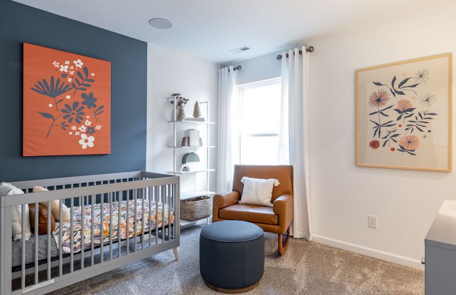 Furnished interior view inside a new home in Parkside Crossing, Charlotte (Image 5).