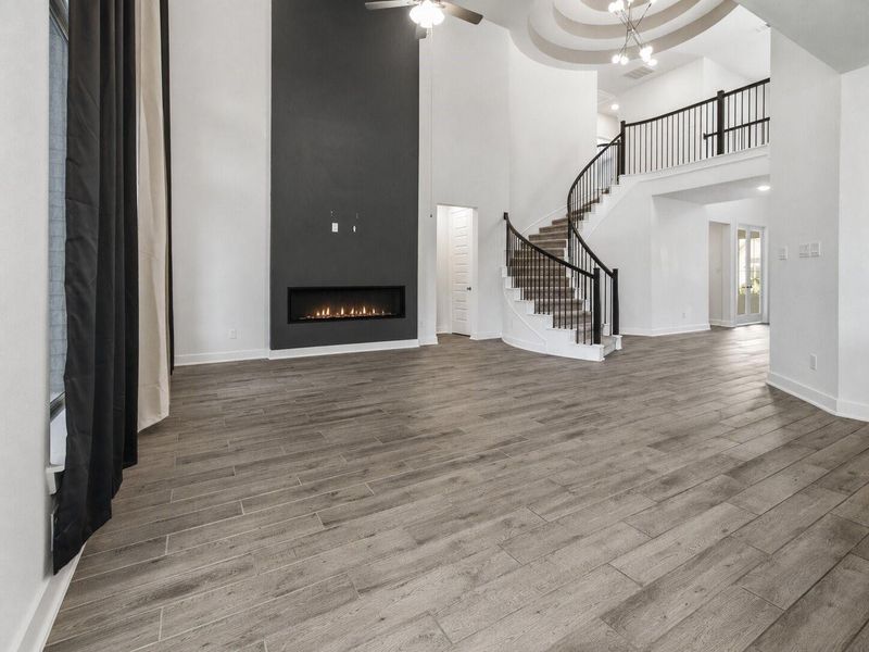 Spacious, unfurnished interior of a new home in The Trails, New Caney (Image 14). Spacious, unfurnished interior of a new home in The Trails, New Caney (Image 14).
