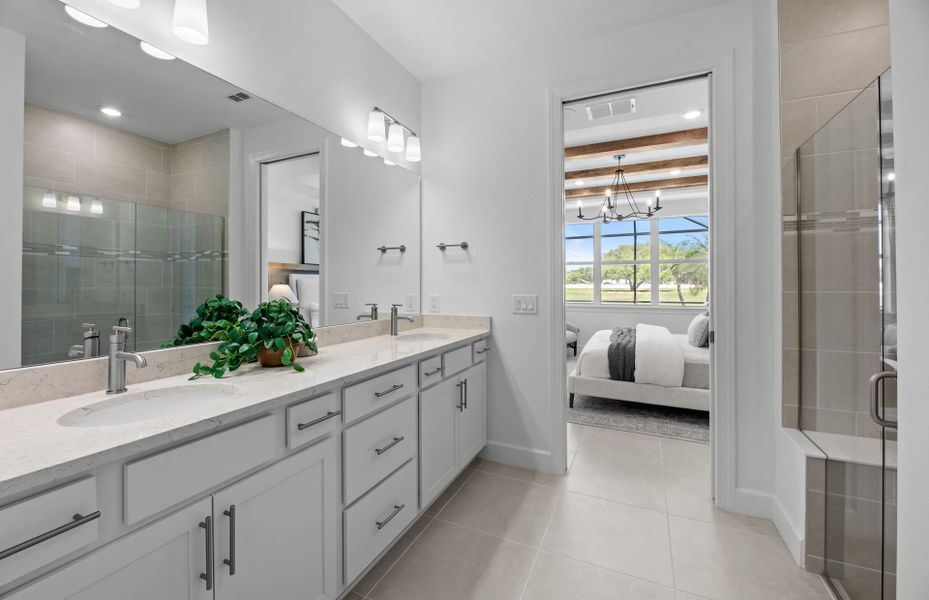 Furnished interior view inside a new home in Legacy Groves, Nokomis (Image 10).