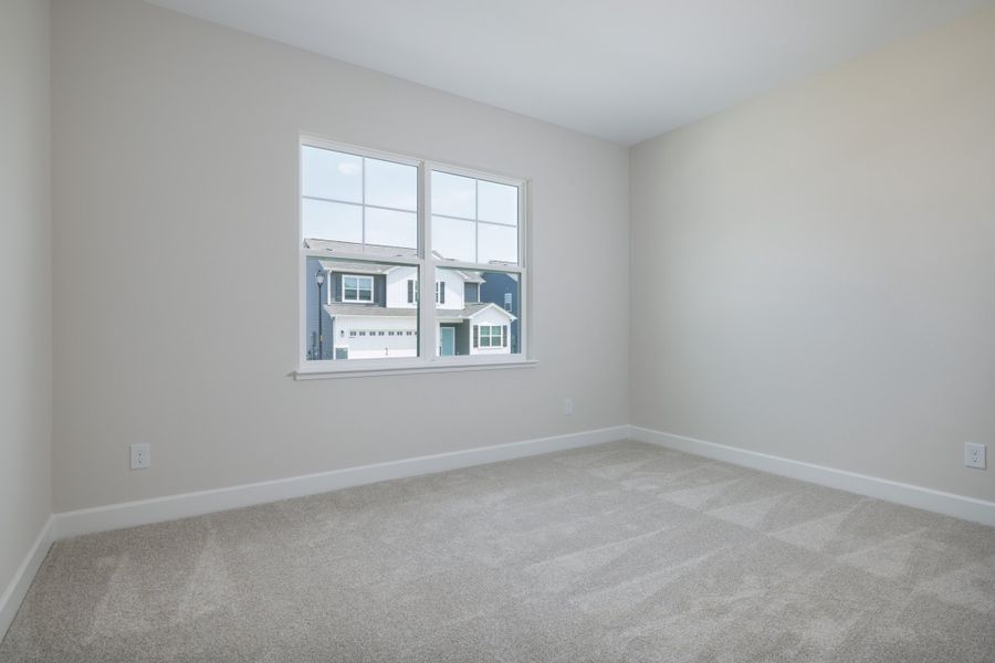 Representative unfurnished interior of a home built from the The Prescott by Cothran Homes in Holly Ridge, Greenville (Image 28).