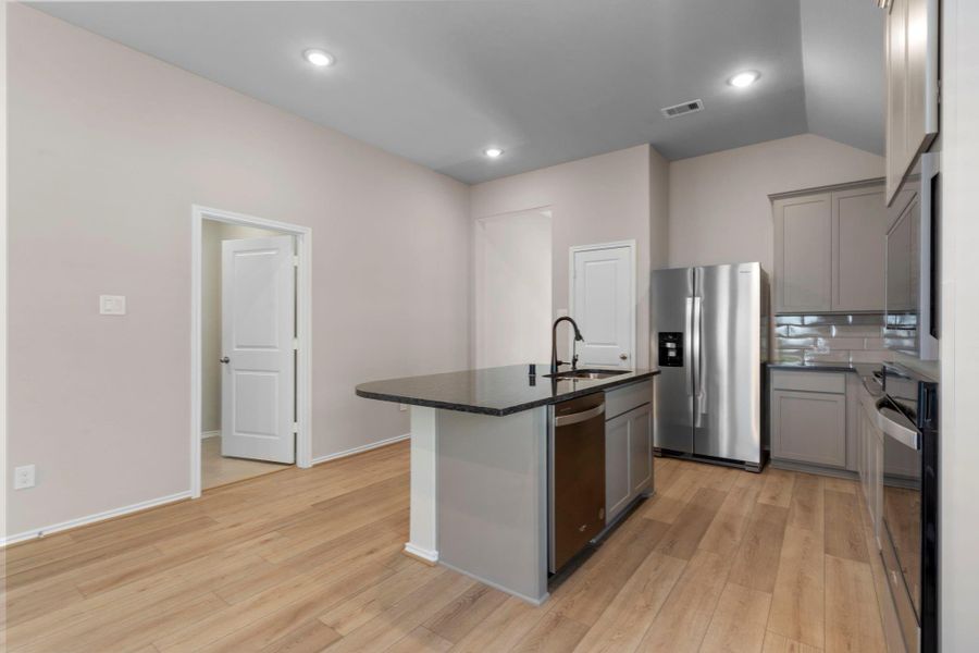 Furnished interior view inside a new home in Pomona 50' & 55', Manvel (Image 9).