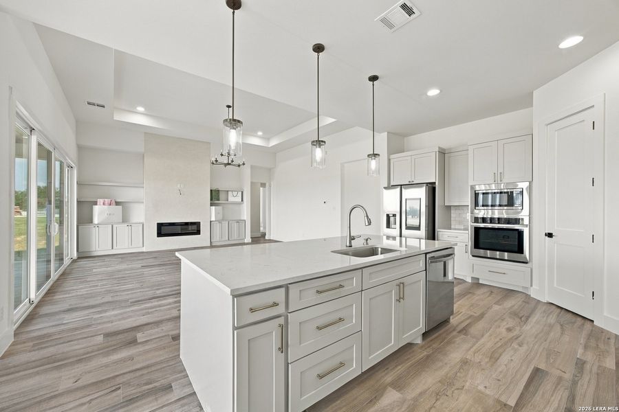 Furnished interior view inside a new home in , Floresville (Image 17).
