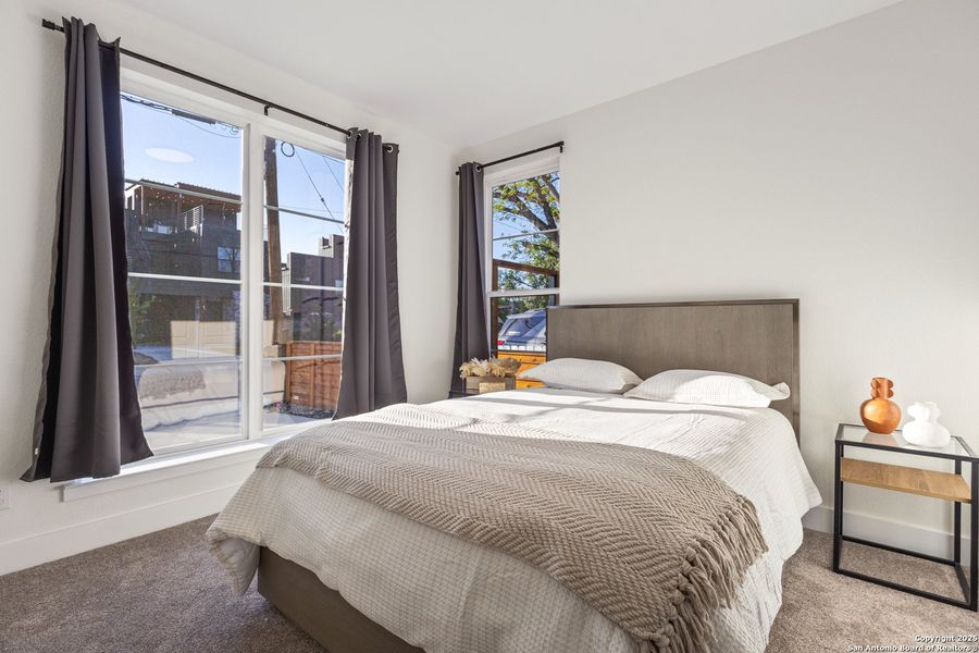 Furnished interior view inside a new home in , San Antonio (Image 34).