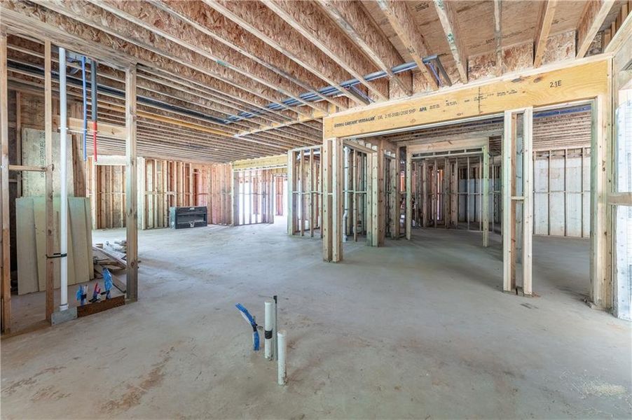 In-progress construction of a new home in , Canton, GA (Image 49). In-progress construction of a new home in , Canton, GA (Image 49).