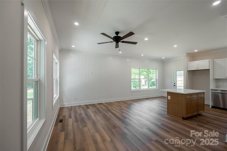 Spacious, unfurnished interior of a new home in , Huntersville (Image 22).
