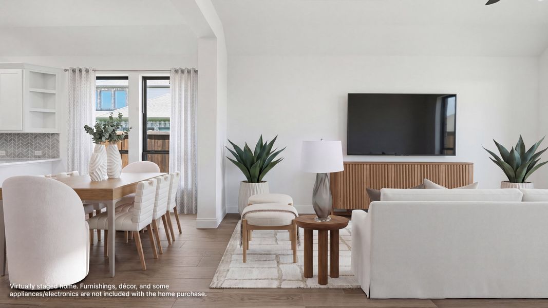 Furnished interior view inside a new home in Devonshire, Forney (Image 8).