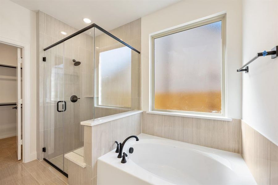 Furnished interior view inside a new home in Willow Wood Classic 50, McKinney (Image 7).