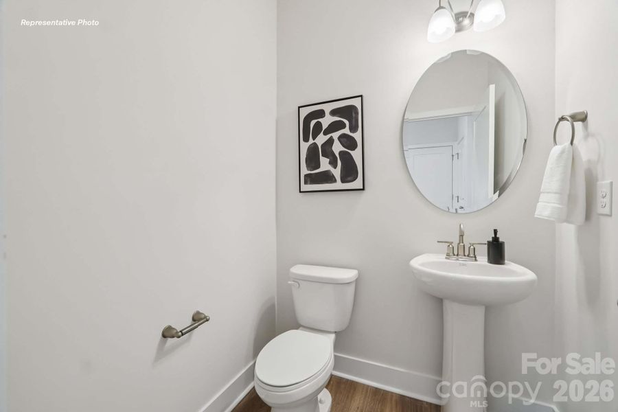 Furnished interior view inside a new home in Sanctuary at Southgate, Indian Trail (Image 28).