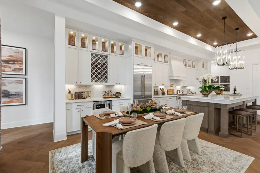 Representative Dining Room - some options shown Representative Dining Room - some options shown