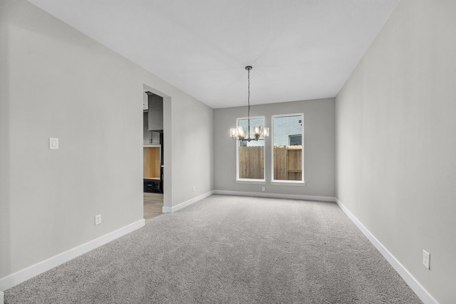 Spacious, unfurnished interior of a new home in Jordan Ranch, Katy (Image 15).