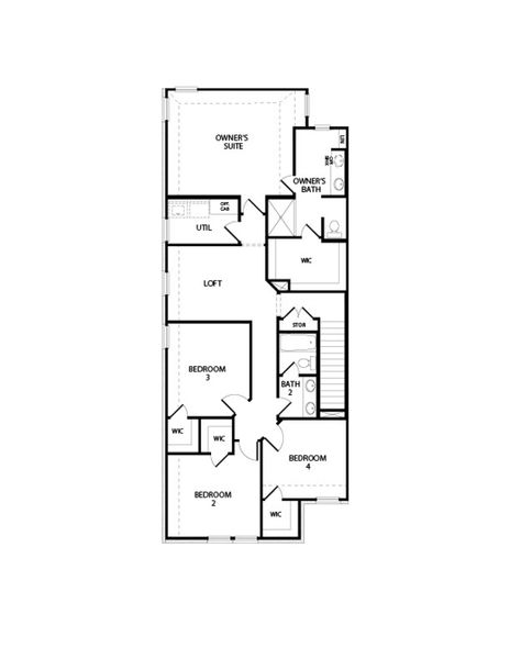 2D floor plan layout for the Texoma by Impression Homes in Creekshaw, Royse City, TX (Image 3). 2D floor plan layout for the Texoma by Impression Homes in Creekshaw, Royse City, TX (Image 3).