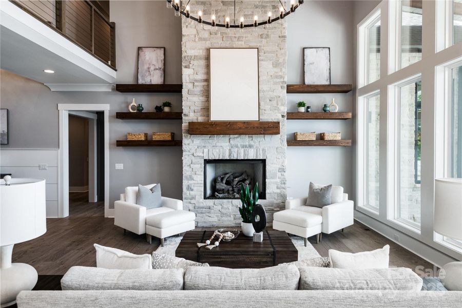 Furnished interior view inside a new home in , Mooresville (Image 28). Furnished interior view inside a new home in , Mooresville (Image 28).