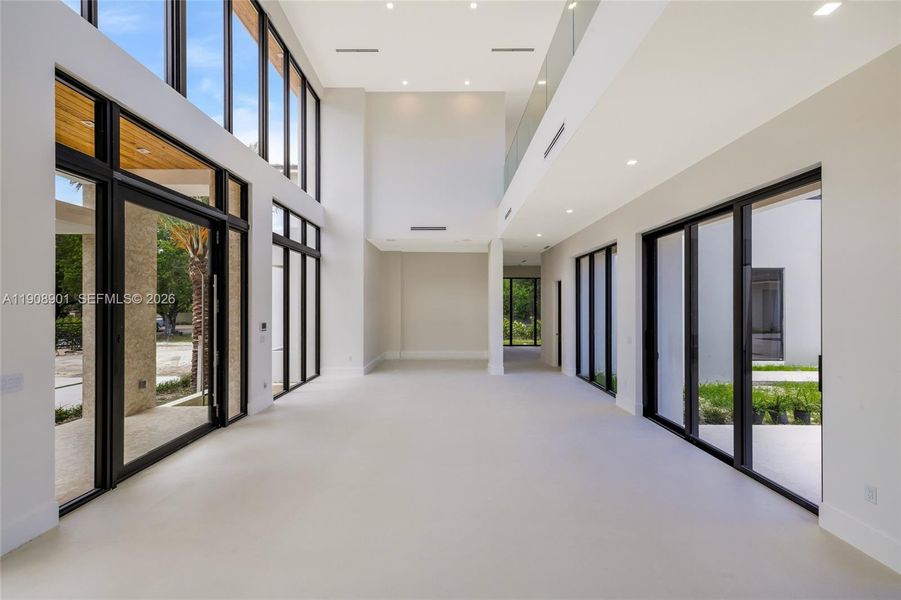 Spacious, unfurnished interior of a new home in , Palmetto Bay (Image 8). Spacious, unfurnished interior of a new home in , Palmetto Bay (Image 8).