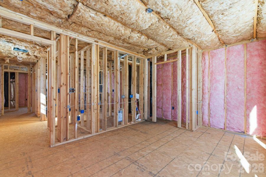 In-progress construction of a new home in , Statesville, NC (Image 10).