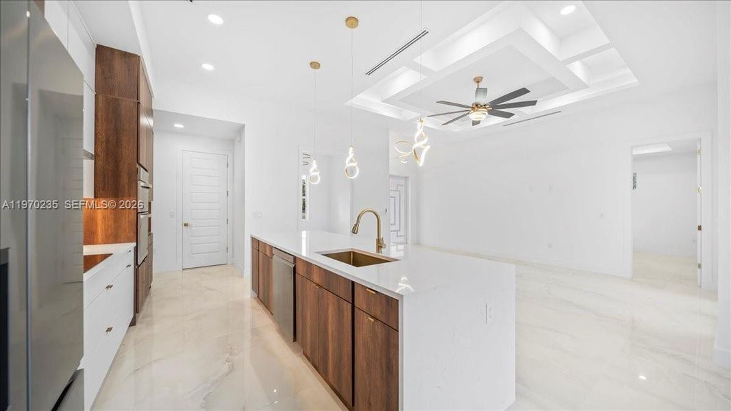 Furnished interior view inside a new home in , Lehigh Acres (Image 8).