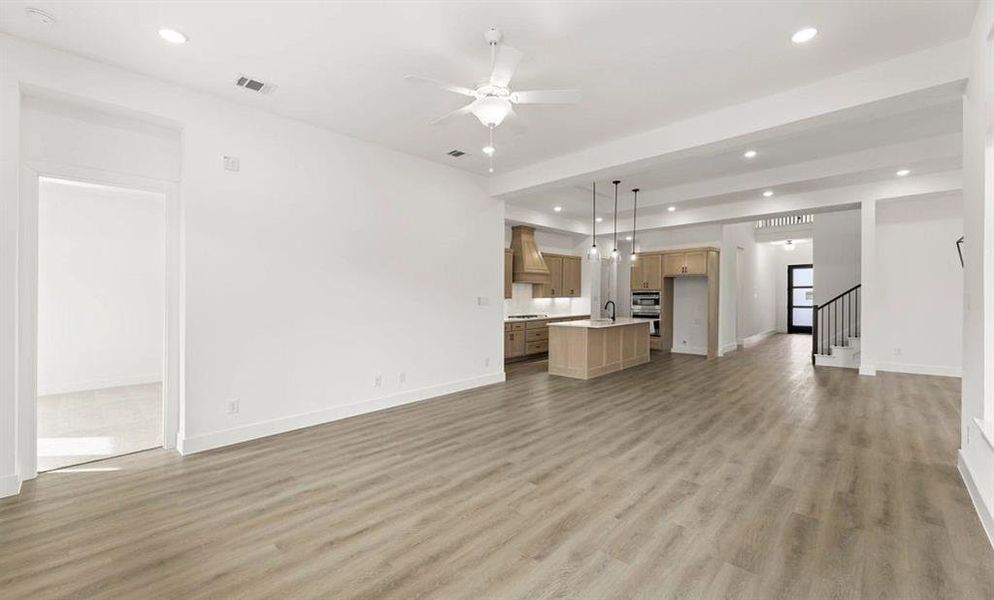 Open Kitchen-Living Room Representative Photo Open Kitchen-Living Room Representative Photo