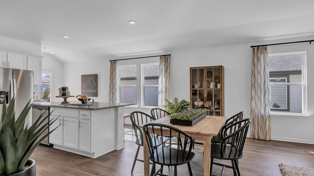 Furnished interior view inside a new home in Prairie Lakes, Buda (Image 23).