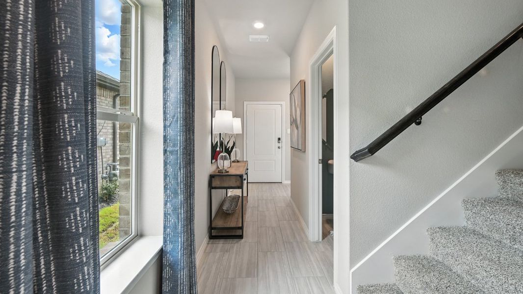 Furnished interior view inside a new home in Monarch at the Meadows, Ponder (Image 34).