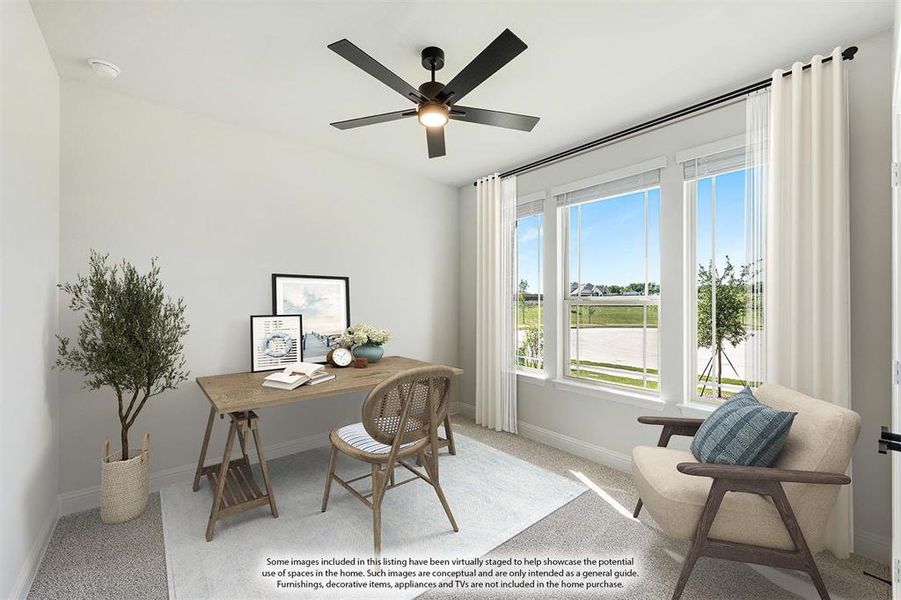 Furnished interior view inside a new home in Arcadia Trails, Balch Springs (Image 14).