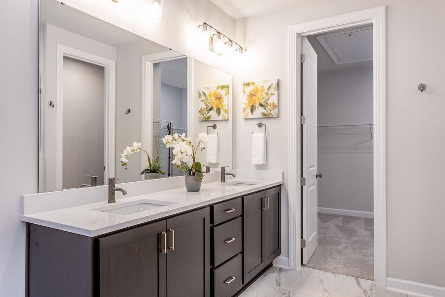 Representative furnished interior of a home built from the Silas by Tri Pointe Homes in The Townes at Willow Park, Cary (Image 11). Representative furnished interior of a home built from the Silas by Tri Pointe Homes in The Townes at Willow Park, Cary (Image 11).
