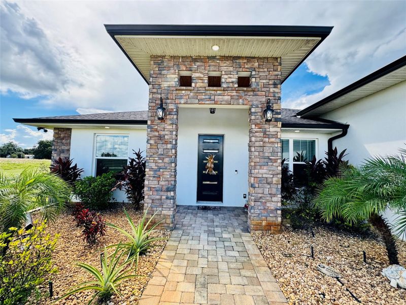 Exterior details and patio area of a home in , Lake Placid (Image 19). Exterior details and patio area of a home in , Lake Placid (Image 19).