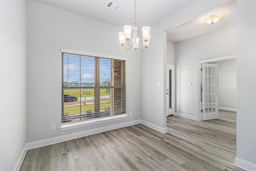 Dining Room across from Study