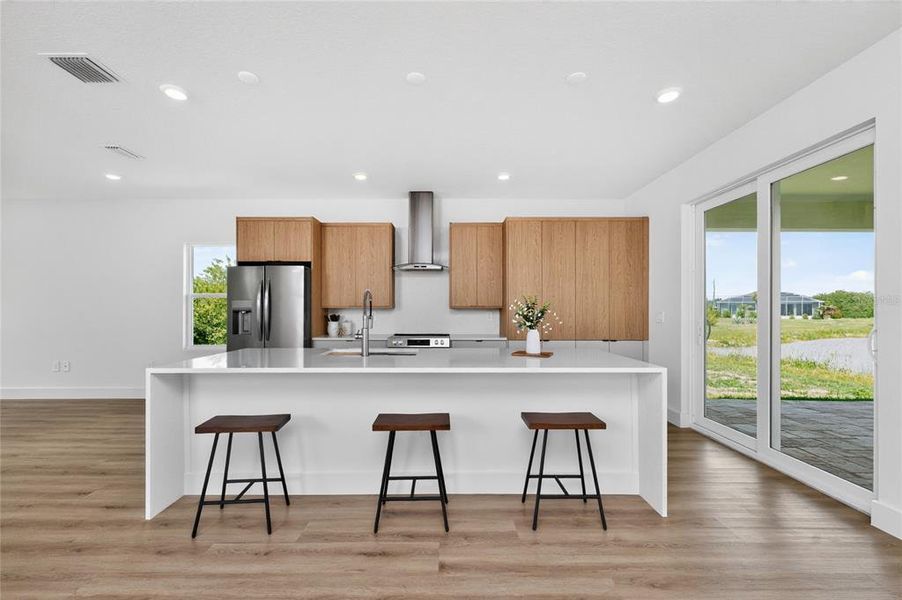 Furnished interior view inside a new home in , Rotonda West (Image 15).