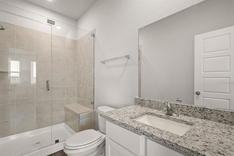 Furnished interior view inside a new home in Rocky Creek Crossing, Fort Worth (Image 7). Furnished interior view inside a new home in Rocky Creek Crossing, Fort Worth (Image 7).