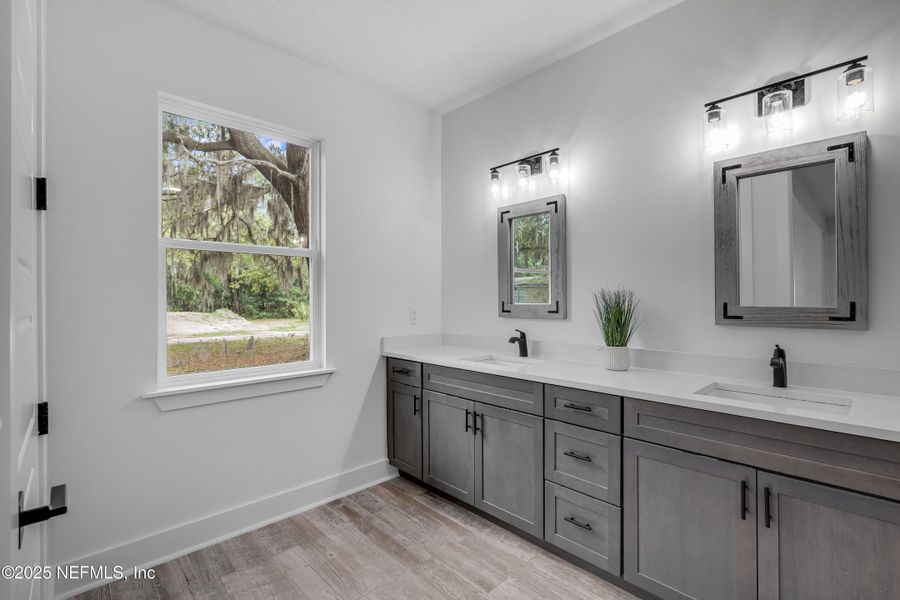 Furnished interior view inside a new home in , Jacksonville (Image 12).