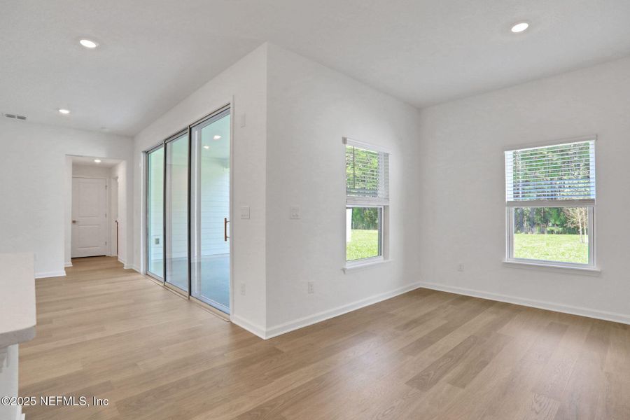 Spacious, unfurnished interior of a new home in Silver Landing at SilverLeaf, St. Augustine (Image 15). Spacious, unfurnished interior of a new home in Silver Landing at SilverLeaf, St. Augustine (Image 15).