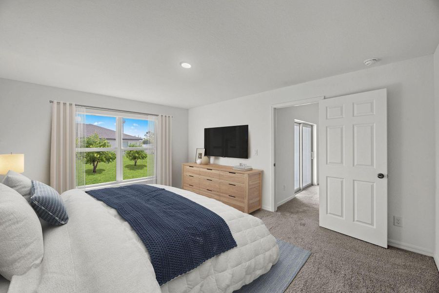 Furnished interior view inside a new home in Palm Bay Spot Lots, Palm Bay (Image 11).