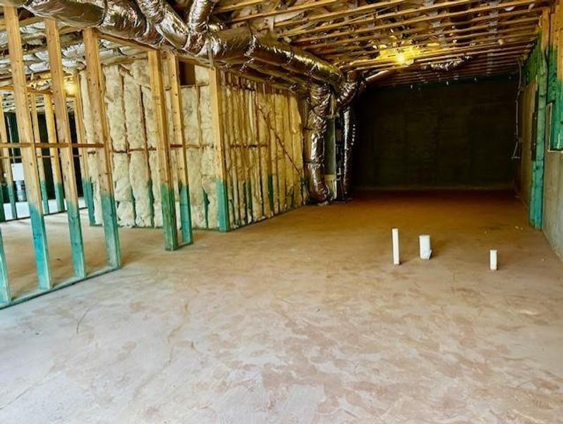 In-progress construction of a new home in , Jefferson, GA (Image 16).