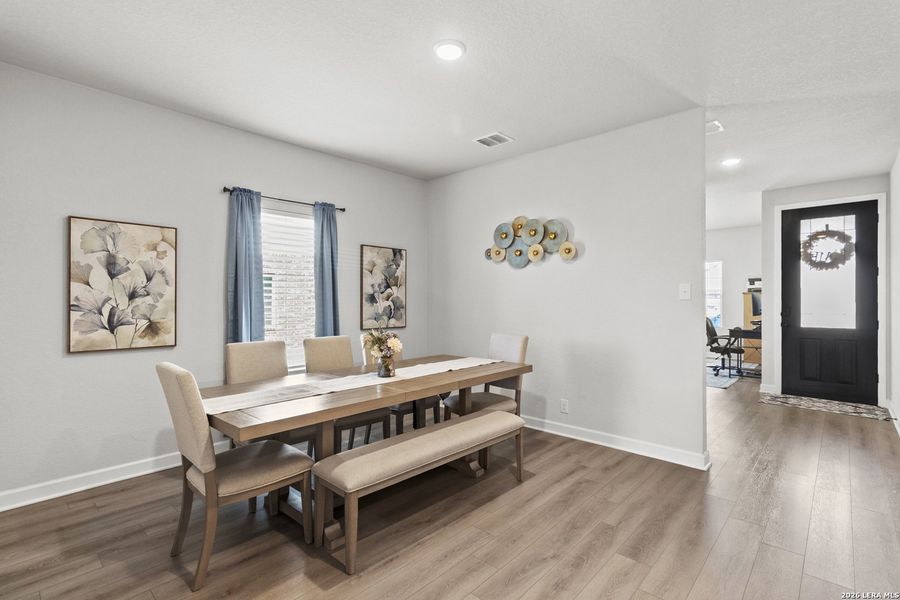 Furnished interior view inside a new home in , Schertz (Image 39).