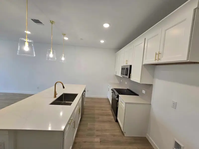 Kitchen Construction Progress featuring the Serene Collection