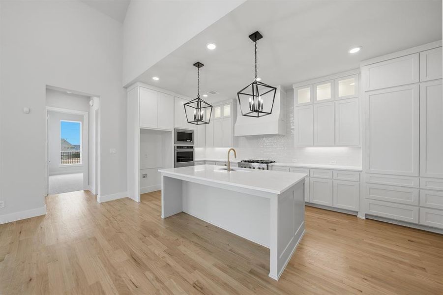 Furnished interior view inside a new home in , Prosper (Image 8). Furnished interior view inside a new home in , Prosper (Image 8).