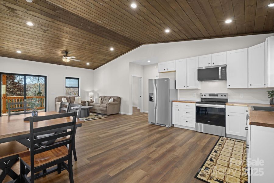 Furnished interior view inside a new home in , Bryson City (Image 8).