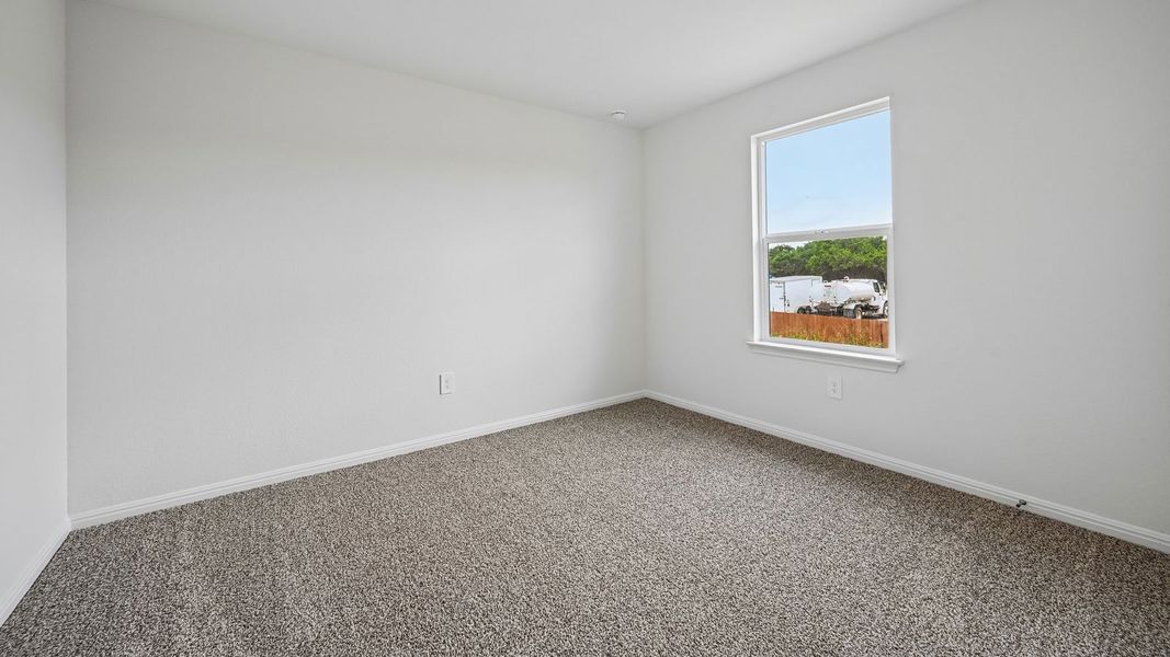 Spacious, unfurnished interior of a new home in Bar W Ranch, Leander (Image 41).