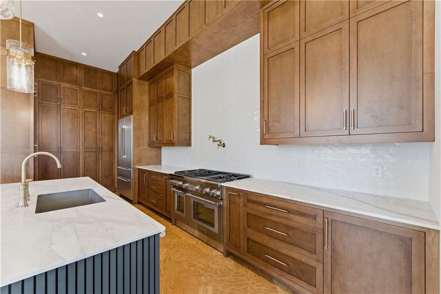 Furnished interior view inside a new home in , Atlanta (Image 5).