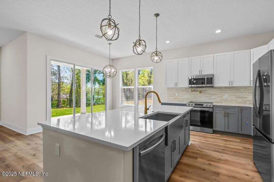 Furnished interior view inside a new home in , Yulee (Image 5). Furnished interior view inside a new home in , Yulee (Image 5).
