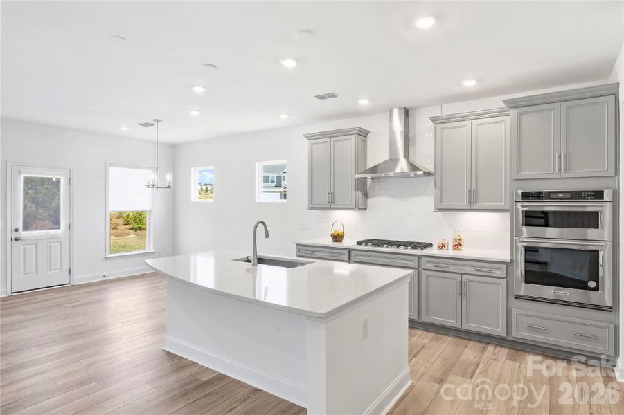 Furnished interior view inside a new home in , Concord (Image 4).